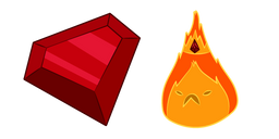 Adventure Time Flame King Cursor