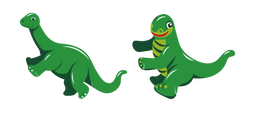 Thanksgiving Parade Balloons Dinosaurs Cursor