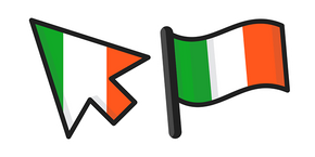 Курсор Ireland Flag