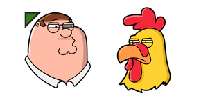 Family Guy Peter Griffin and Ernie cursor