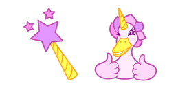 Cute Duck Unicorn Everything Is Good Cursor