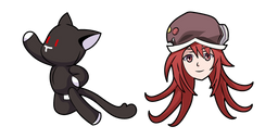 The World Ends with You Shiki Misaki and Mr. Mew Cursor