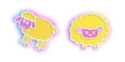 Neon Lambs Cursor