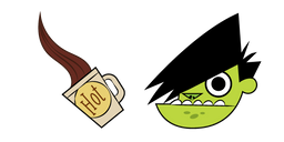 Powerpuff Girls Lil' Arturo and Coffee Cursor