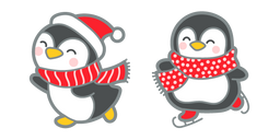 Cute Penguin in Scarf Curseur