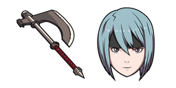 Fire Emblem Beruka and Axe Curseur