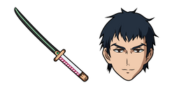 Seraph of the End Kureto Hiragi and Katana Cursor