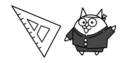 The Battle Cats Cat Student Cursor