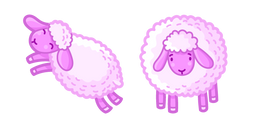 Cute Pink Sheep Cursor