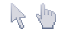 Rain Cloud Pixel Cursor