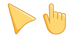 Amber Yellow Cursor