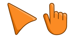 Dark Orange Cursor