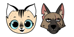 Pixie and Brutus Cursor