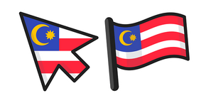 Курсор Malaysia Flag