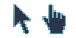 Blue Ocean Pixel Cursor