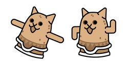 The Battle Cats Haniwa Cat Cursor