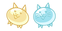 The Battle Cats Gummy Cat and Gummy Cat Soda Curseur