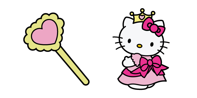 Hello Kitty Princess курсор