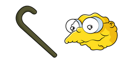 Курсор The Simpsons Hans Moleman and Cane