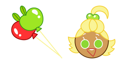 Курсор Cookie Run Apple Cookie and Apple Balloons