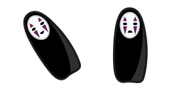 Cute Spirited Away No-Face Cursor