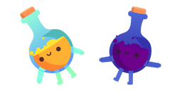 Ooblets Lickzer and Gleamy Lickzer  Cursor