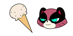 Mao Mao: Heroes of Pure Heart Tanya Keys and Ice Cream Cursor