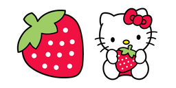 Курсор Hello Kitty and Red Strawberry