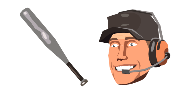 Team Fortress 2 Scout and Baseball Bat курсор