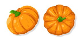 Orange Pumpkin Curseur