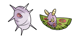 Pokemon Cascoon and Dustox Curseur