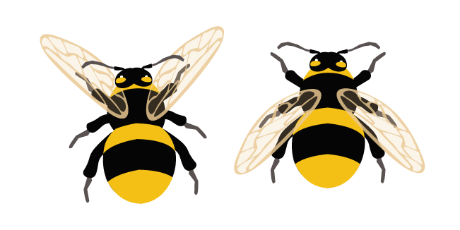 Yellow-Black Bumblebee курсор