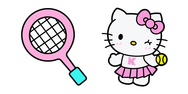 Hello Kitty Tennis курсор