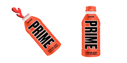 Prime Hydration Energy Drink by Logan Paul and KSI Orange Cursor