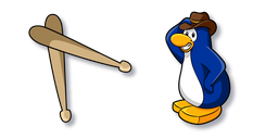 Курсор Club Penguin G Billy and Drumsticks