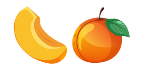 Apricot Fruit Curseur