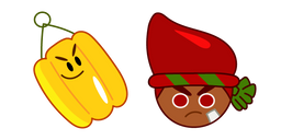 Cookie Run Red Pepper Cookie and Paprika Curseur