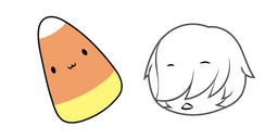 Курсор Gacha Life Casper and Candy Corn