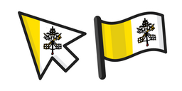 Курсор Vatican City Flag