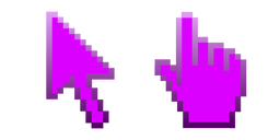 Fuchsia Pixel Cursor