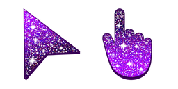 Shades of Violet Glitter Cursor