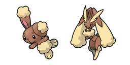 Pokemon Buneary and Lopunny Cursor