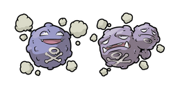 Pokemon Koffing and Weezing Cursor