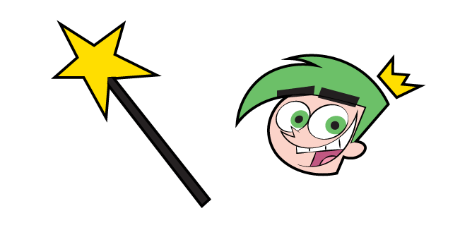 Fairly OddParents Cosmo and Wand курсор