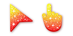 Fire Flame Glitter Cursor