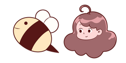 Bee and PuppyCat Bee Cursor