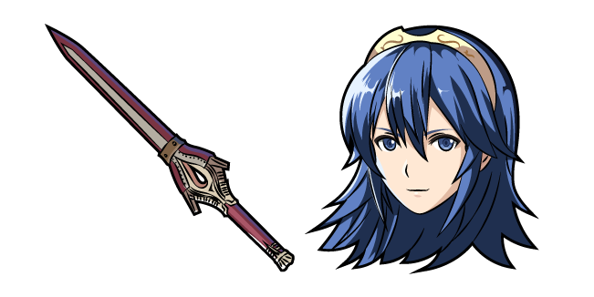 Fire Emblem Lucina and Sword курсор