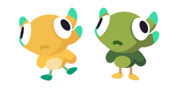 Ooblets Quabbo and Gleamy Quabbo Curseur