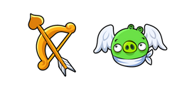 Angry Birds Cupid Pig Cursor