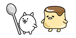 The Battle Cats Gudegude Pudding Cursor